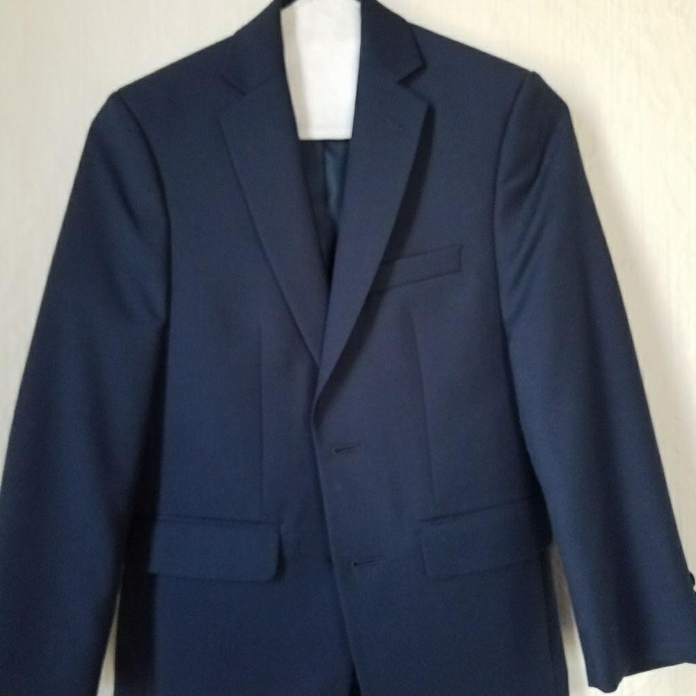 Joseph & Feiss navy blue blazer